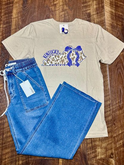 Leopard KY State T-Shirt