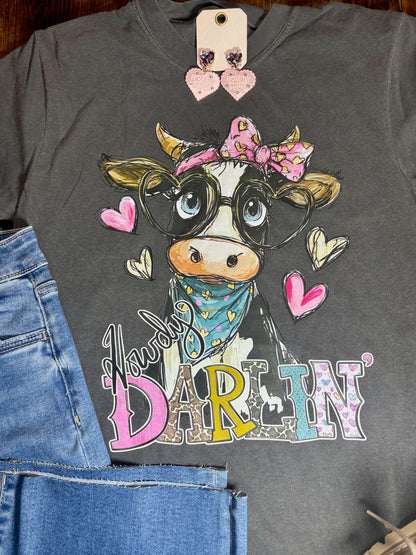 Comfort Colors “ Howdy Darlin’ ” T-Shirt
