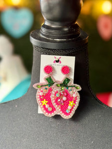 Berry Sweet Strawberry Earrings