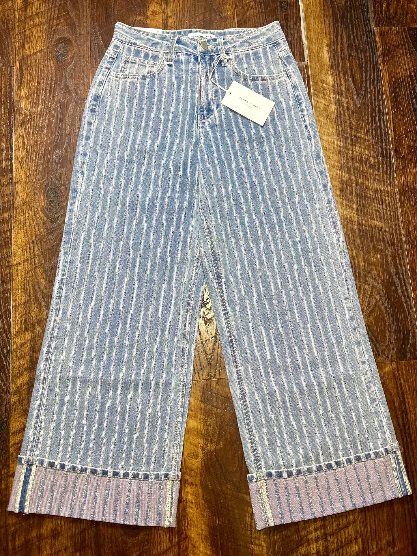 Flying Monkey Hey Sun Wide Leg Jeans