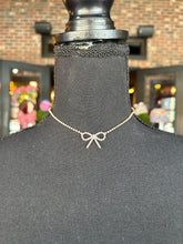 Load image into Gallery viewer, Rhinestone Bow Choker
