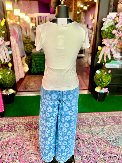 Daisy Days Wide-leg Pants