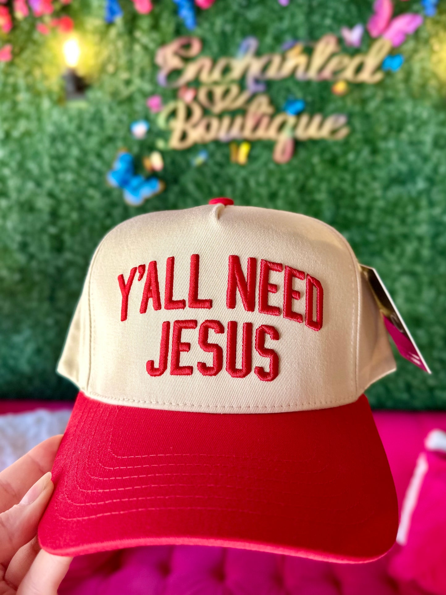 Y’all Need Jesus Trucker Hat
