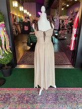 Load image into Gallery viewer, Khaki Plaid Midi Dress
