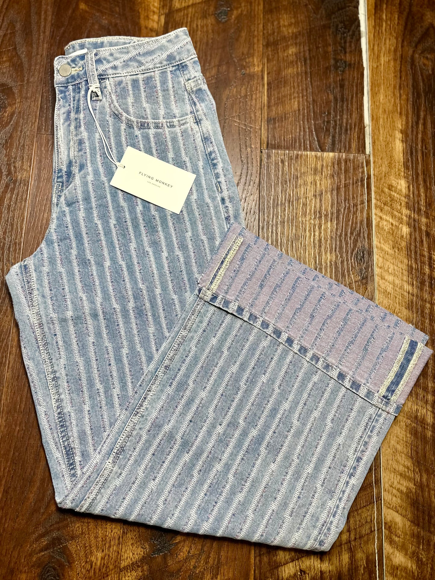 Flying Monkey Hey Sun Wide Leg Jeans