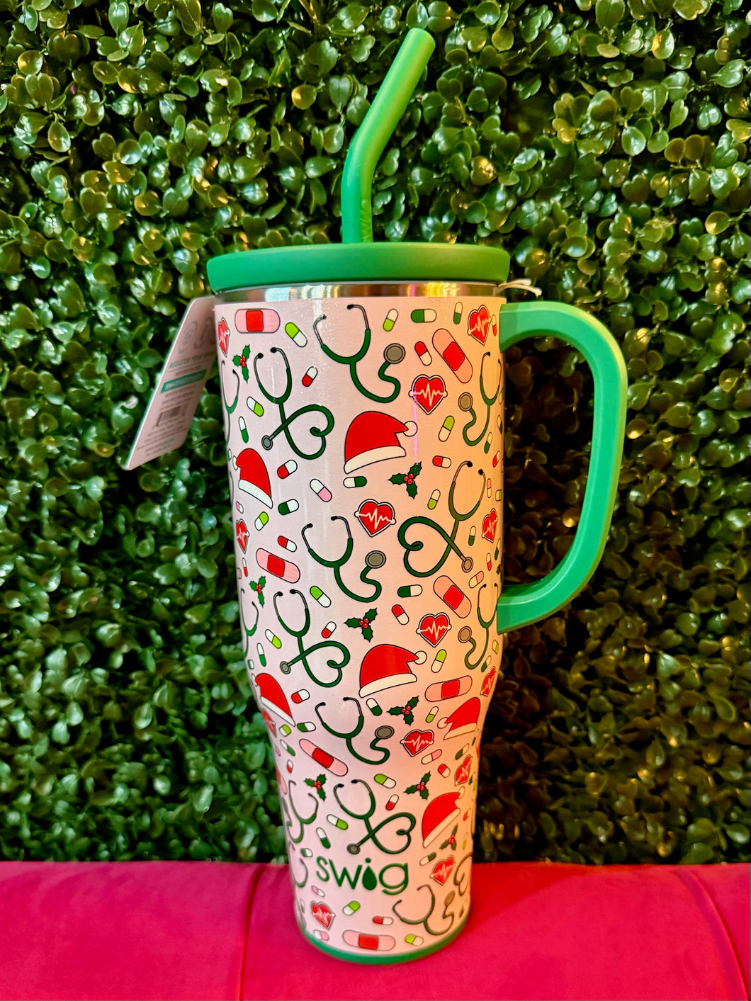 SWIG Santa’s Scrubs Mega Mug 40oz