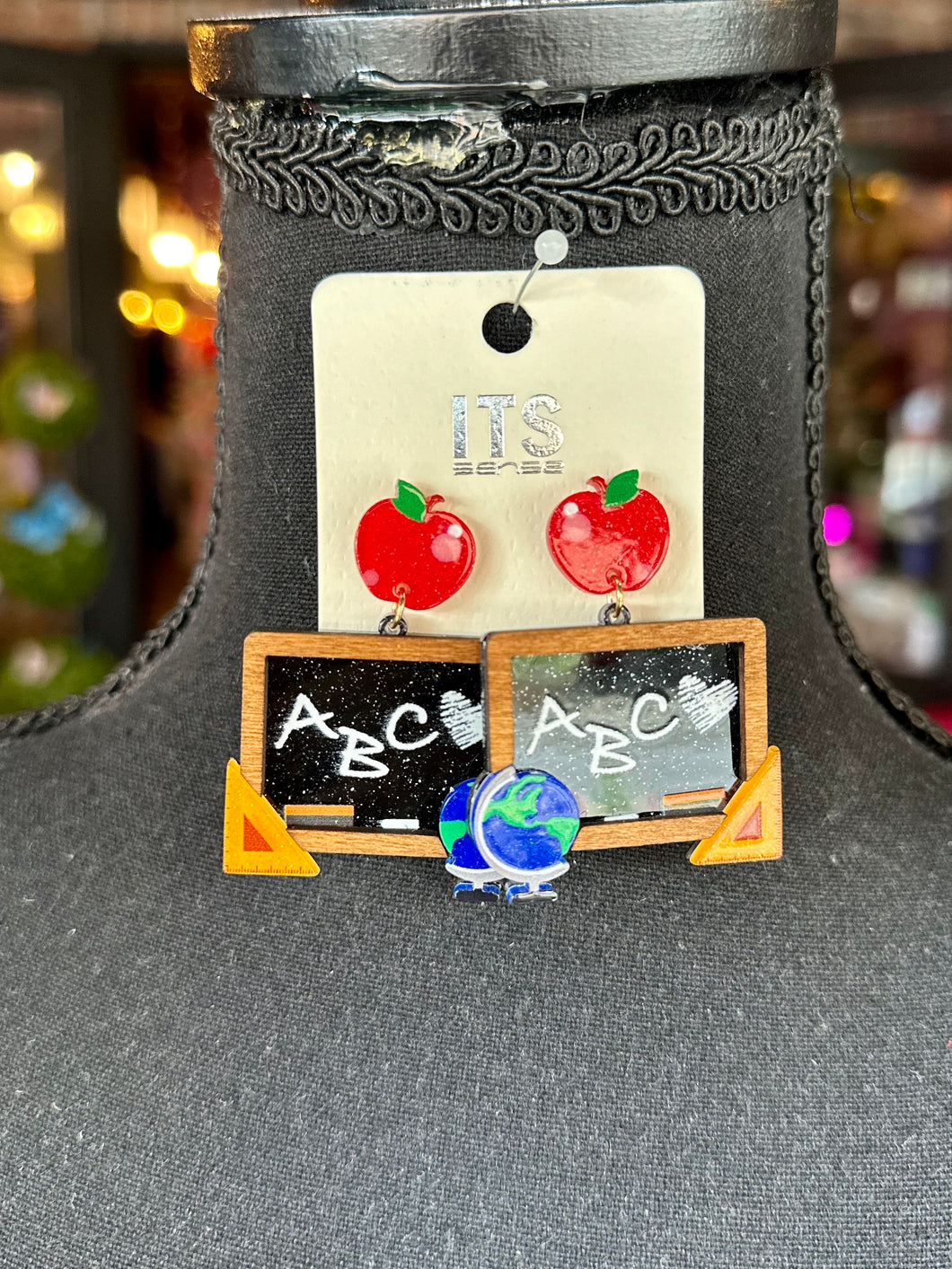 Chalkboard Earrings