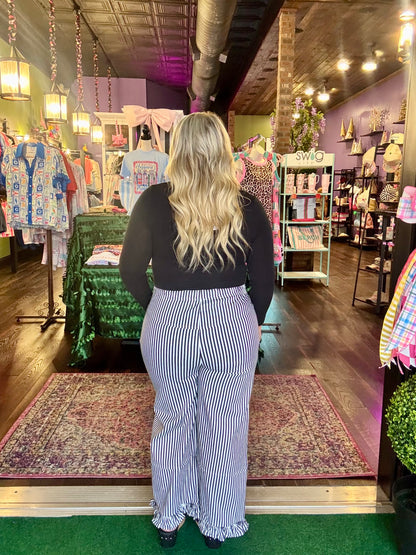 Autumn Avenue Striped Pants