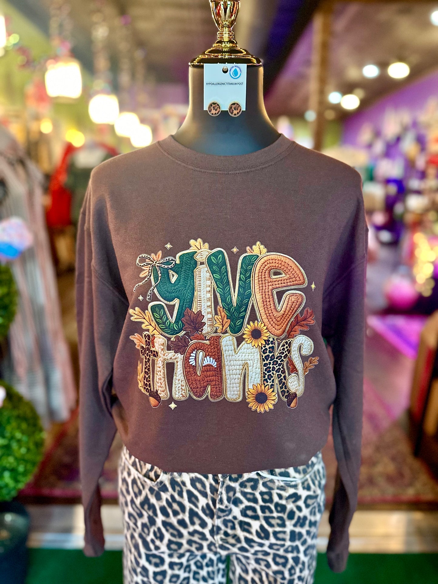 Give Thanks Sweatshirt