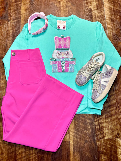 Sequin Nutcracker Sweatshirt