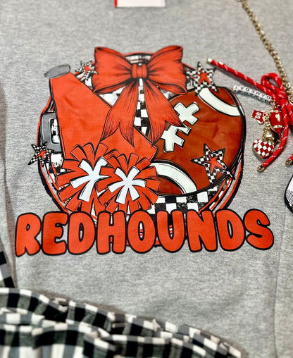 Redhounds Football Cheer Sweatshirt