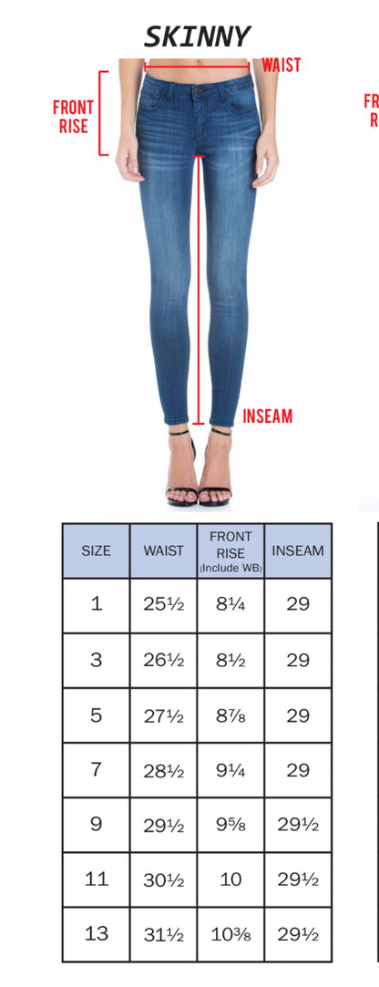 Black High Rise Super Skinny Jeans