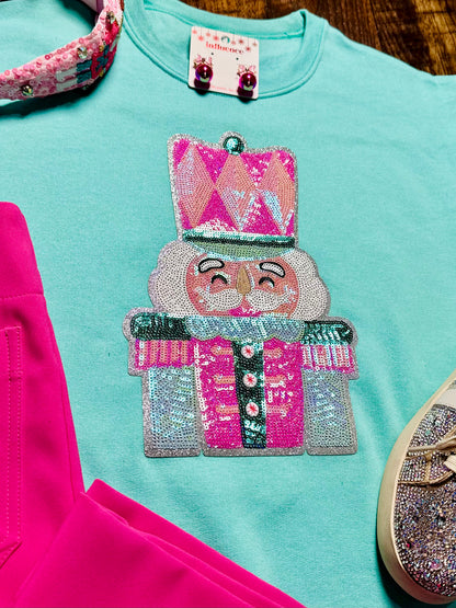 Sequin Nutcracker Sweatshirt