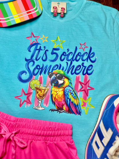 Comfort Colors "5 o'clock Somewhere" T-Shirt