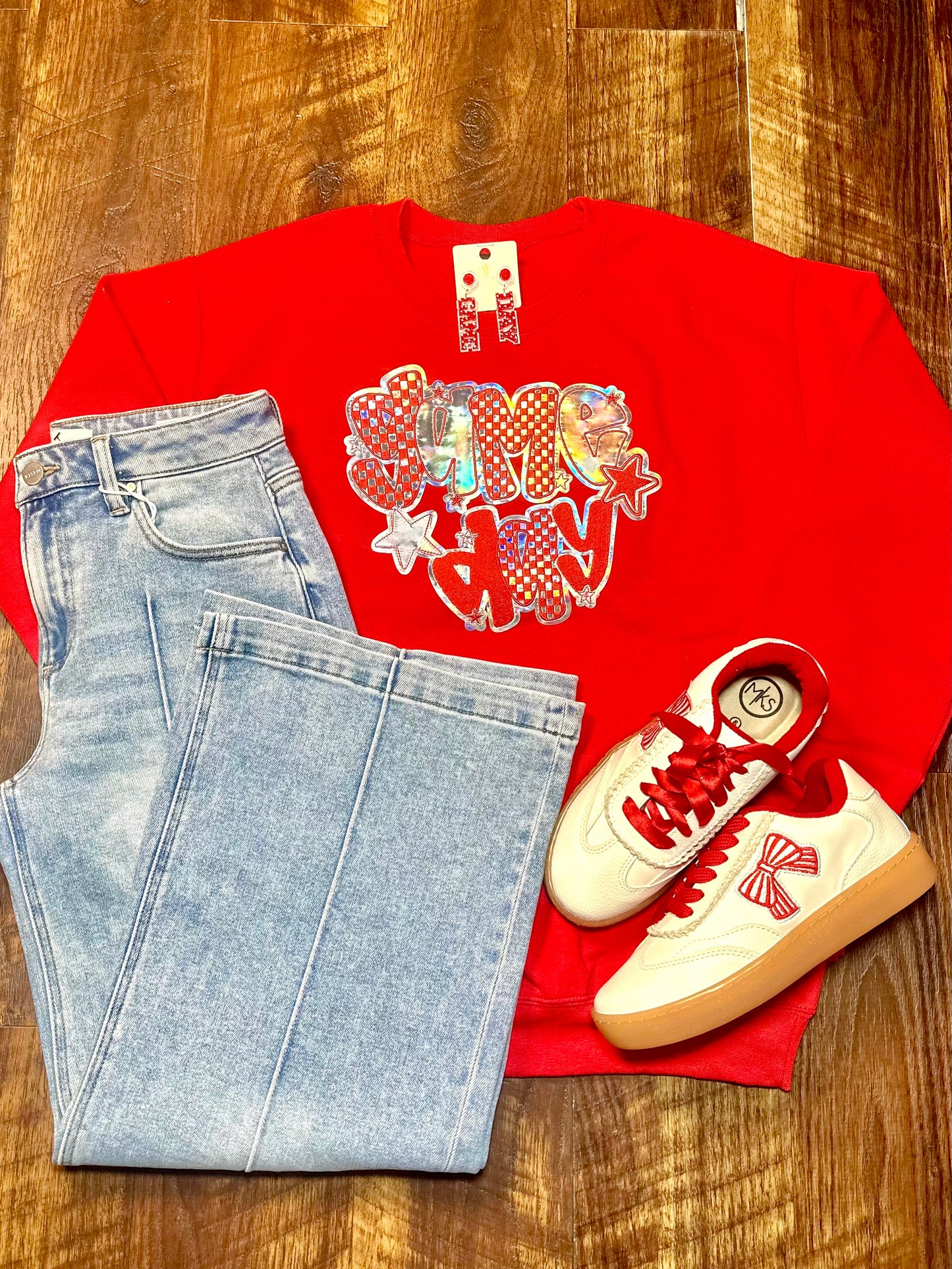 Red Game Day Sweatshirt