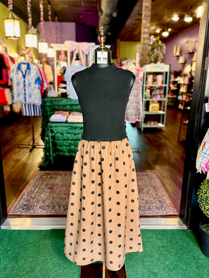 Mocha Moments Midi Dress