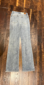Medium wash High-rise Bootcut jeans