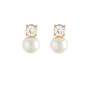 Load image into Gallery viewer, Pearl &amp; Jewel Earrings
