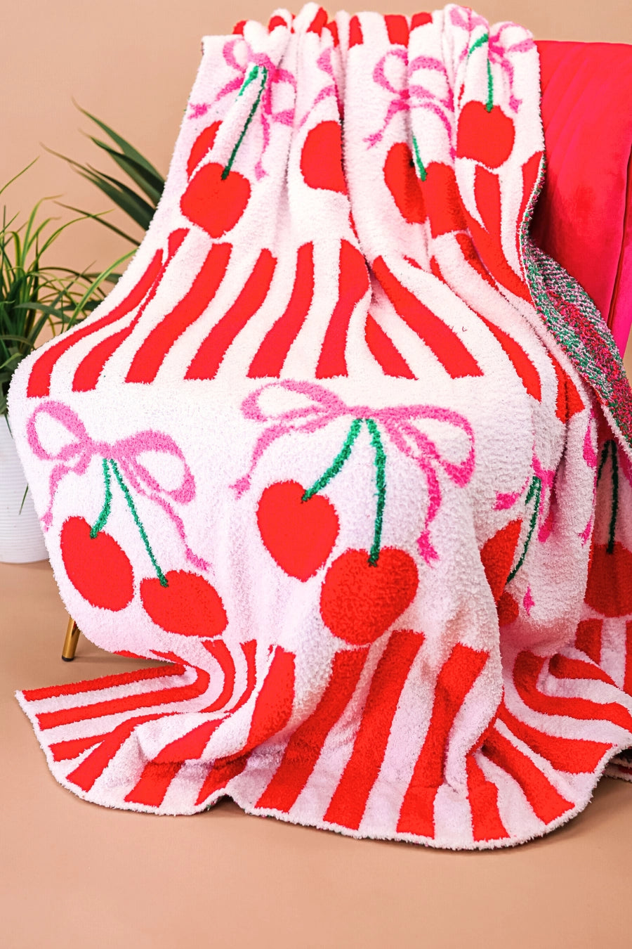 Cherry Bomb Blanket