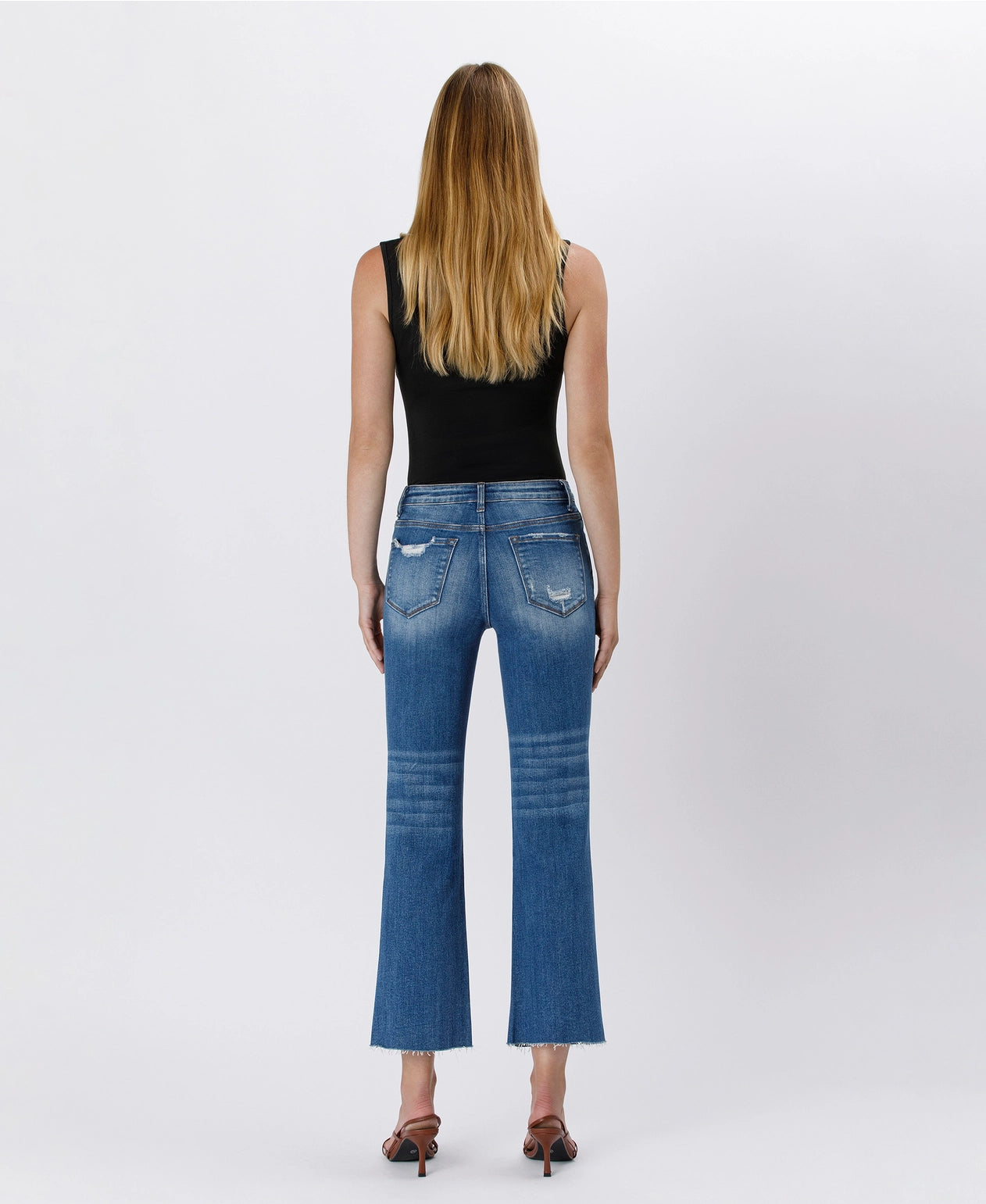 Lovervet High Rise Kick Flare Jeans