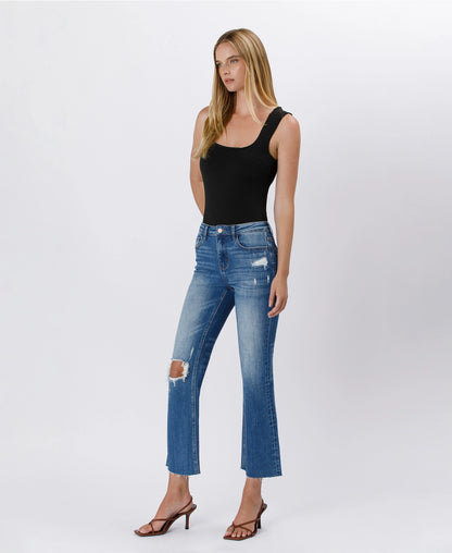 Lovervet High Rise Kick Flare Jeans