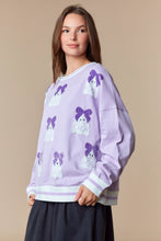 Load image into Gallery viewer, Purple Lace Ghost Sweatshirt

