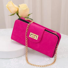 Load image into Gallery viewer, Turn Lock Crossbody Wallet

