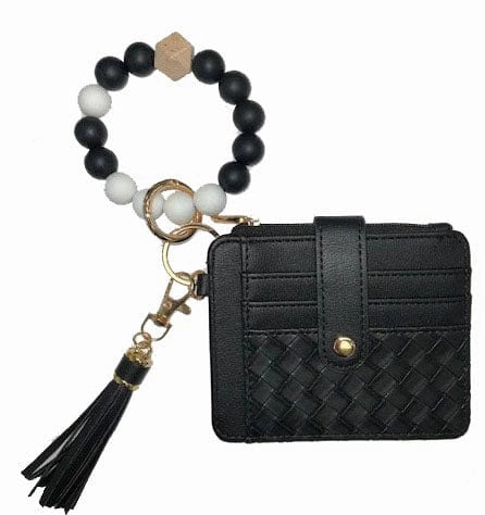 Nina Keychain & Quilted Wallet