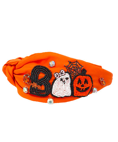 BOO Halloween Headband