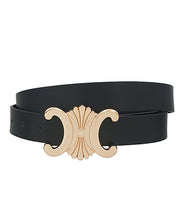 Load image into Gallery viewer, Fall Belts w/ Retro Gold Buckle
