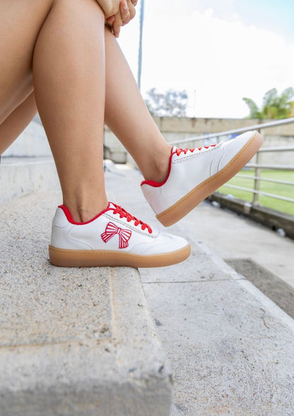 Jessie 2 Red Bow Sneakers