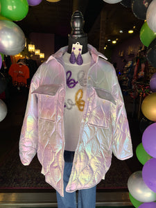 Lavender Quilted Jacket