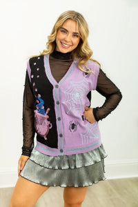 Embroidered & Sequin Witch Vest