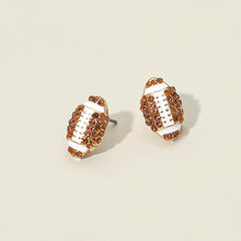 Load image into Gallery viewer, Rhinestone Football Studs
