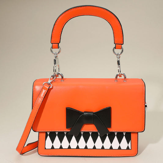 Halloween Harlequin Patterned Handbag / Crossbody