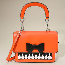 Load image into Gallery viewer, Halloween Harlequin Patterned Handbag / Crossbody

