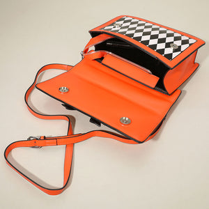 Halloween Harlequin Patterned Handbag / Crossbody