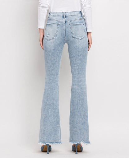 Lovervet Light Wash High Rise Flare Jeans