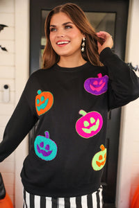 Pumpkin Pop Luxe Pullover