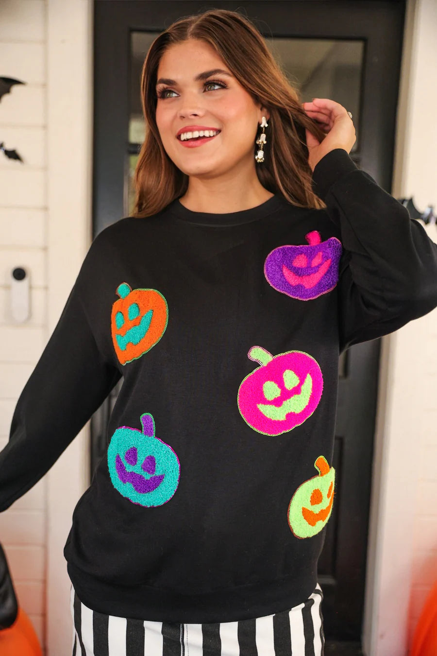 Pumpkin Pop Luxe Pullover