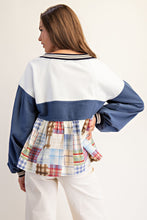 Load image into Gallery viewer, Autumn Picnic Mix Plaid Top
