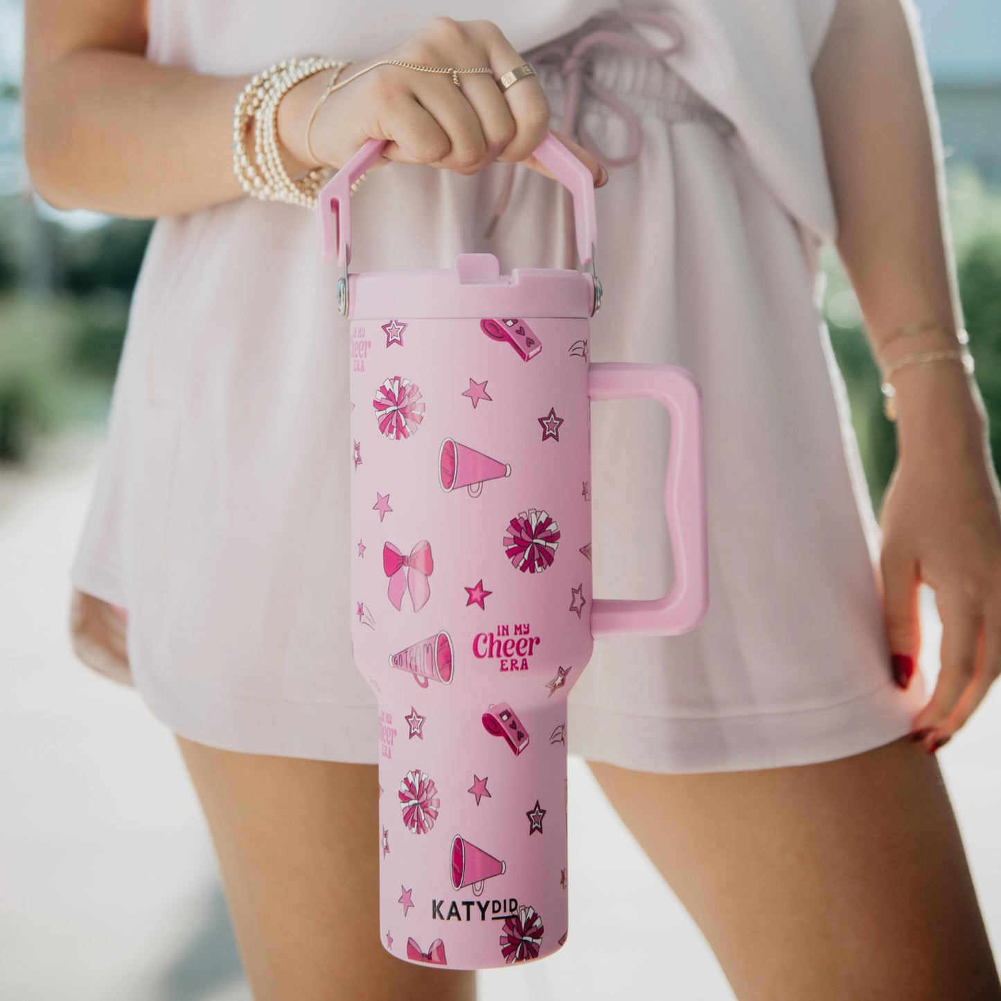 Katydid In My Cheer Era 38oz Tumbler