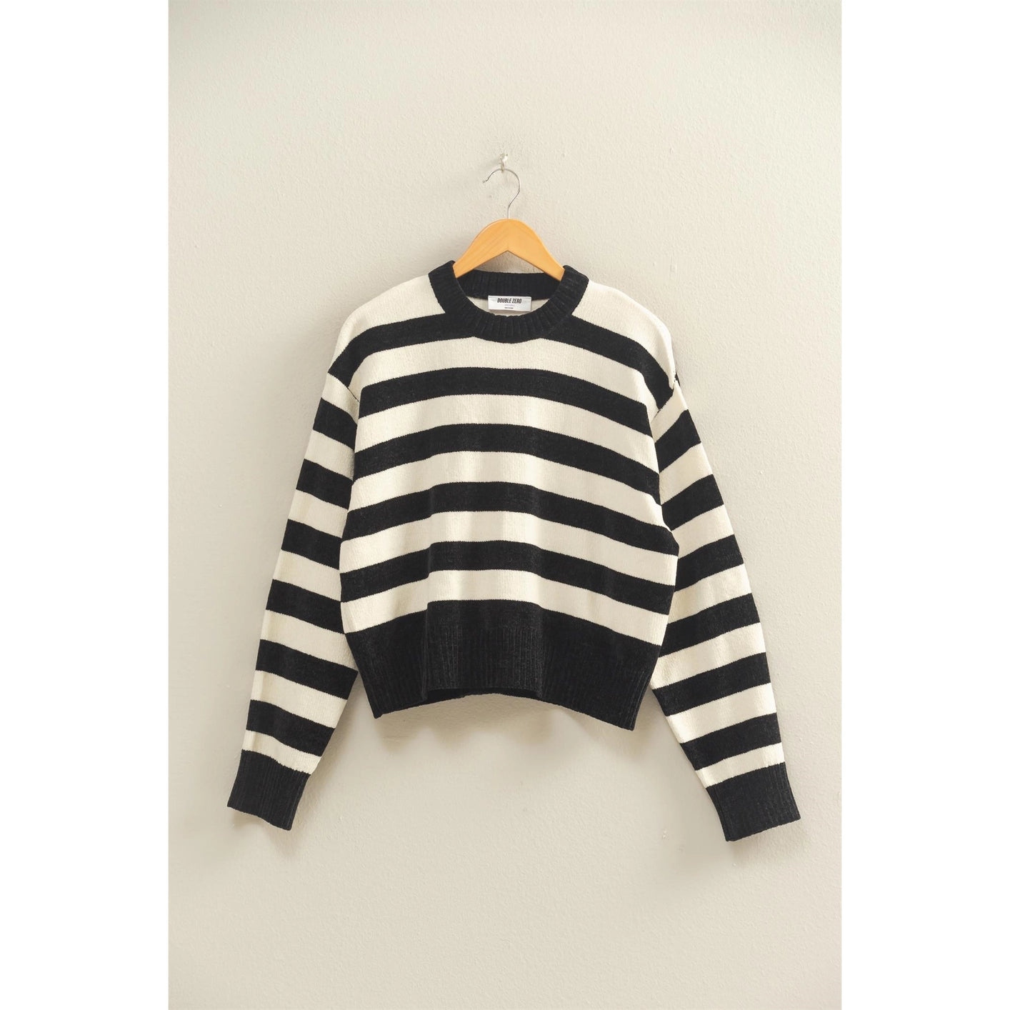 Black & White Striped Sweater