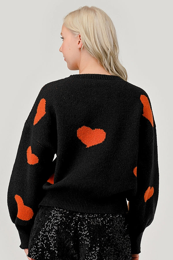 Halloween Ghost Knit Sweater