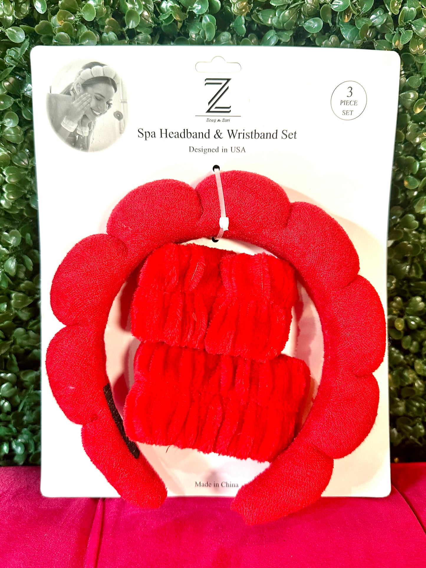 Spa Bubble Headband & Wristband Sets