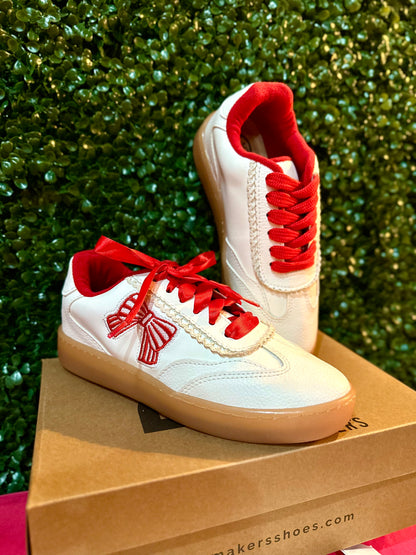 Jessie 2 Red Bow Sneakers