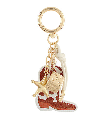 Western Boot Bag Charm