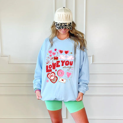 Poppy & Pine Love You Always Sweatshirt