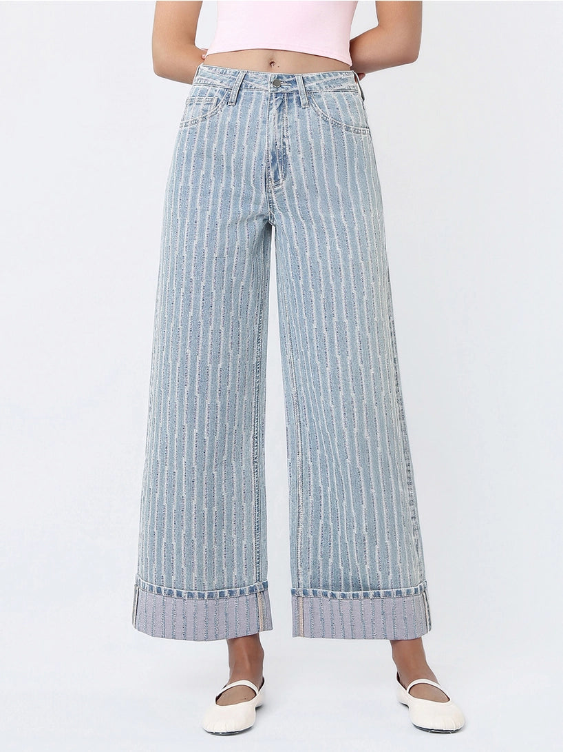 Flying Monkey Hey Sun Wide Leg Jeans