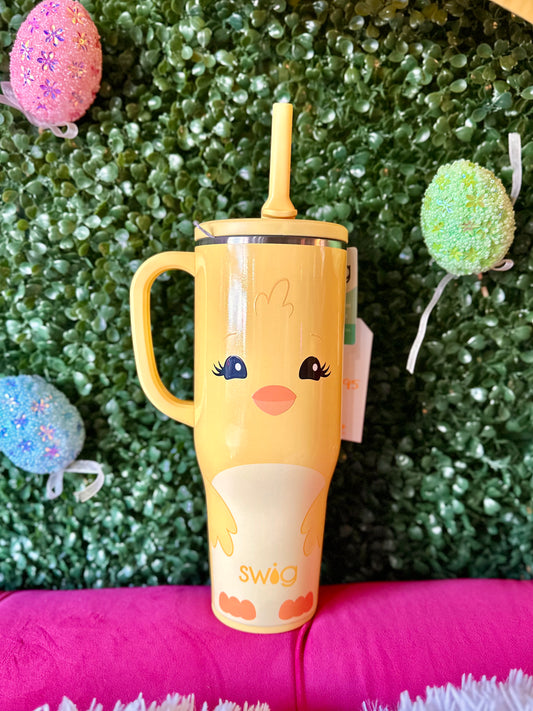 SWIG Spring Chick 40oz Mega Mug